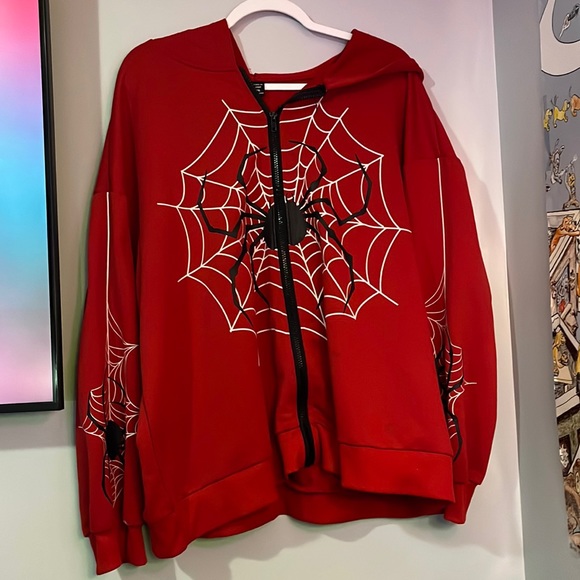spider zip up hoodie - Picture 1 of 1